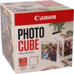 CANON PP-201 5X5 Fotopapier - 40 Blatt Fotopapier, Photo Cube und Frame
