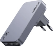 UGREEN Nexode Pro 65W 3-Port GaN Ultra-Slim Wall Charger Universal, Gray