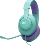 JBL Quantum 100M2, Over-ear Gaming Headset Cyan