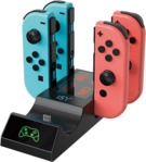 ISY IC-5032, Ladestation f&uuml;r Nintendo Switch Controller, Schwarz
