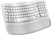 LOGITECH Wave Keys for Mac, ergonomische Tastatur, Sonstiges, kabellos, Off White