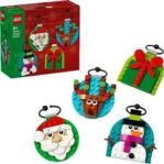 LEGO Iconic 40744 Verschiedene Christbaumanh&auml;nger Bausatz, Mehrfarbig