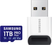 SAMSUNG PRO Plus SDHC (2024) inkl. USB-Reader, Micro-SD Speicherkarte, 1 TB, 180 MB/s