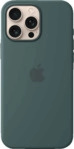 APPLE Silikon Case mit MagSafe, Backcover, Apple, iPhone 16 Pro Max, Seegr&uuml;n