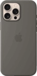 APPLE Silikon Case mit MagSafe, Backcover, Apple, iPhone 16 Pro Max, Steingrau