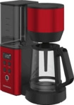 GRUNDIG KM 8440 Kaffeemaschine mit Zeitschaltuhr (Timer) Rot