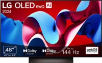 LG OLED48C43LA OLED evo TV (Flat, 48 Zoll / 121 cm, 4K, SMART TV) LG OLED48C43LA OLED evo TV (Flat, 48 Zoll / 121 cm, 4K, SMART TV)