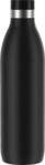 EMSA N31120 Bludrop 1 Liter Trinkflasche Schwarz