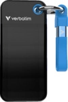VERBATIM Pocket USB 3.2 Gen 2 Festplatte, TB SSD, extern, Schwarz/Blau