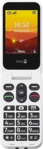 DORO Leva L30 Mobiltelefon, Graphit/Wei&szlig;