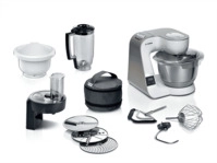BOSCH MUM5XW34 Serie 4, MUM 5 K&uuml;chenmaschine Wei&szlig;/Champagne