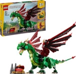 LEGO Creator 31161 Gr&uuml;ner Drache Bausatz, Mehrfarbig