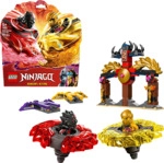 LEGO Ninjago 71826 Drachen-Spinjitzu Battle Pack Bausatz, Mehrfarbig