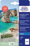AVERY ZWECKFORM Premium Inkjet Fotopapier 13x18 cm - 1 Packung mit 50 Bl&auml;ttern