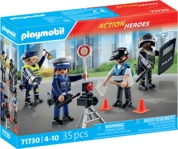 PLAYMOBIL 71730 Figurenset Polizei Spielset, Mehrfarbig