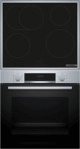 BOSCH HBD435RS64 (HBA514BS3 + PIF64RBB5E) Serie 4, Backofenset (Induktionskochfeld, BOSCH HBD435RS64 (HBA514BS3 + PIF64RBB5E) Serie 4, Backofenset (Induktionskochfeld,
