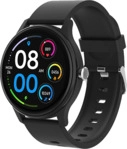 PEAQ PSW 100-BK Smartwatch Gummi, 22 mm, Schwarz