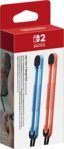 NINTENDO Switch 2 Joy-Con Hellblau / Hellrot Handgelenksschlaufen-Paar