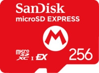NINTENDO Sandisk Micro SD Express, Speicherkarte, Rot NINTENDO Sandisk Micro SD Express, Speicherkarte, Rot