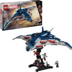 LEGO Super Heroes 76325 Avengers: Age of Ultron Quinjet Bausatz, Mehrfarbig