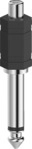 HAMA Cinch-Kupplung auf 6.3 mm Klinken-Stecker, Audio-Adapter