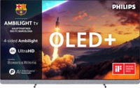 PHILIPS 65OLED910/12 OLED+ Ambilight TV (Flat, 65 Zoll / 164 cm, UHD 4K, SMART TV,
