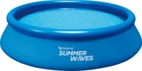 POLYGROUP Quick Set Pool 366x76cm rund Blau