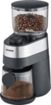SEVERIN KM 3880 Kaffeem&uuml;hle Edelstahl/Schwarz 140 Watt, Scheibenmahlwerk Edelstahl