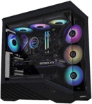 LIAN LI Vector V100 Midi Tower PC Geh&auml;use, Schwarz