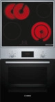 BOSCH HBD231VR61 Serie 2/Serie 4, Backofenset (Glaskeramikkochfeld, A, 66 l)