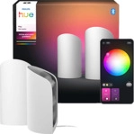 PHILIPS Hue Play Wallwasher Doppelpack Tischleuchte RGB