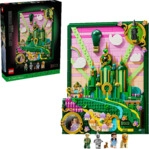 LEGO Wicked 75685 Emerald City Wandkunst Bausatz, Mehrfarbig