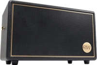 PEAQ ICONIC Vibe 3 PPA 550-RW Lautsprecher, Schwarz mit goldenen Elementen