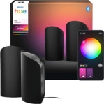 PHILIPS Hue Play Wallwasher Doppelpack Tischleuchte RGB