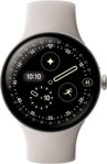 GOOGLE Pixel Watch 4 45 Wi-Fi Smartwatch Fluorelastomer, 150-215, Porcelain