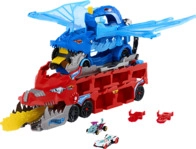 HOT WHEELS JBM72 Hot Wheels City Ultimativer 2-in-1 Drachen Transporter Spielset