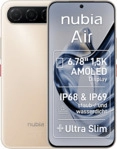 NUBIA Air 5G 256 GB Titanium Desert Dual SIM