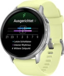 GARMIN Venu 4 45 mm Smartwatch Edelstahl und faserverst&auml;rktes Polymer Silikon, 22