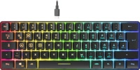 SPEEDLINK Letos RGB 60%, Gaming Tastatur, Kabelgebunden, Schwarz