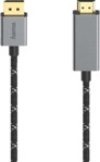 HAMA DisplayPort-Stecker auf HDMI-Stecker, Kabel, 1,5 m