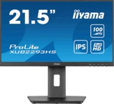 IIYAMA ProLite XUB2293HS-B6 21,5 Zoll Full-HD Business Monitor 1 ms Reaktionszeit 100