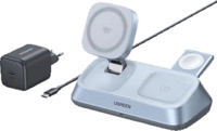 UGREEN 3-in-1 Magnetic Wireless Charger Apple, Blau