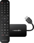 WAIPU.TV 4 K Stick (2. Gen.) + Fernbedienung, Streaming 32 GB, Schwarz