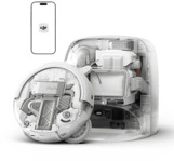 DJI ROMO P mit Wischfunktion und transparentem Design, Saugroboter