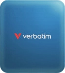 VERBATIM SnapBack Magnetische Festplatte, 2 TB SSD, extern, Blue Metallic