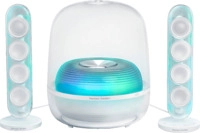 HARMAN KARDON Soundsticks 5, Bluetooth-Lautsprecher, Wei&szlig;