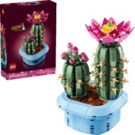 LEGO Botanicals 11509 Bl&uuml;hender Kaktus Bausatz, Mehrfarbig