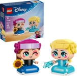 LEGO Disney Princess 43284 Die Mini-Prinzessinnen Anna und Elsa Bausatz, Mehrfarbig