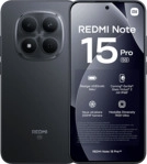 XIAOMI REDMI Note 15 Pro 5G 256 GB Black Dual SIM