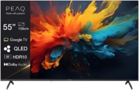 PEAQ PTV 55GQU-5025C TV (Flat, 55 Zoll / 139,0 cm, QLED 4K, SMART TV)